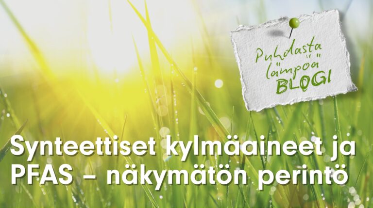Syntetiska köldmedier och PFAS-föreningar