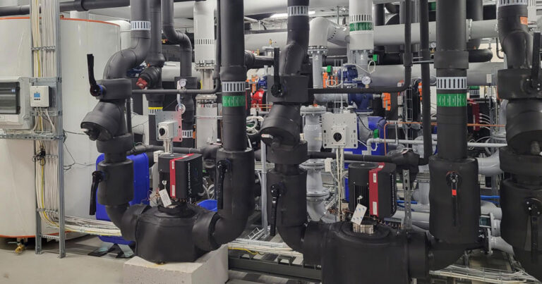 Gebwell equipment plays a central role in a unique energy center